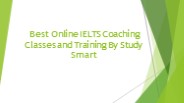 Best Online IELTS Coaching Classes & Training By Study Smart
