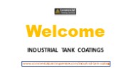 Welcome To Industrial  Tank Coatings