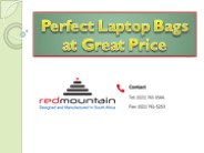 Perfect Laptop Bags at Great Price