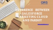Difference Between Salesforce Marketing Cloud and Pardot