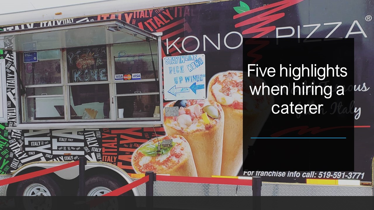 Catering food trucks