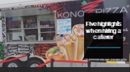 Catering food trucks