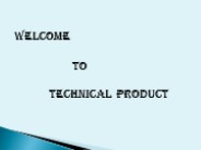 Technical Product Data Logger