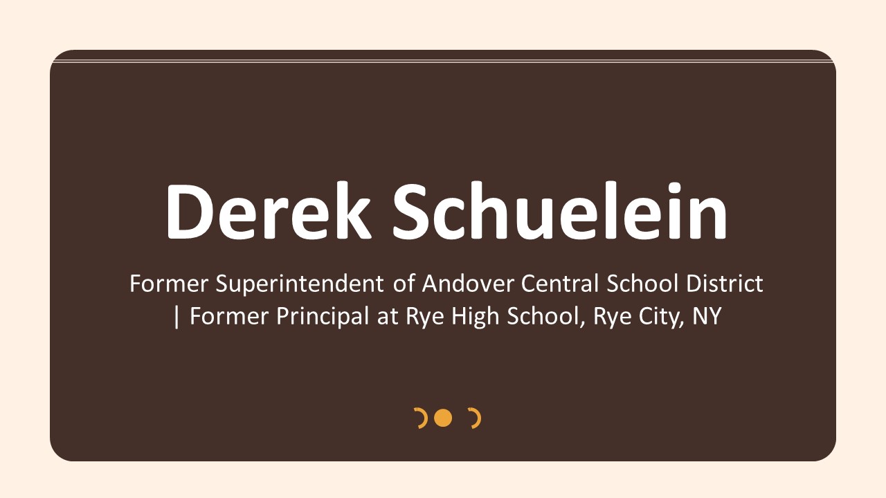 Derek Schuelein - A Performance-driven Individual