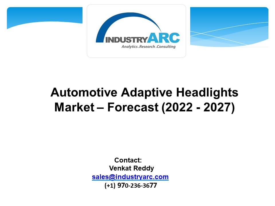 Automotive Adaptive Headlights Market - Forecast (2023 - 2028)