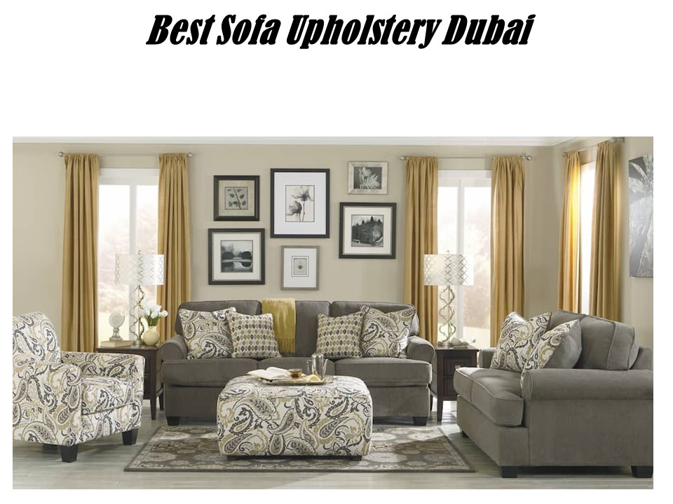 Best sofa upholstery Dubai
