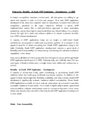 Enterprise Benefits of SaaS ERP Application Development