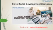 Travel Portal Development Company