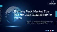 Battery Pack Market