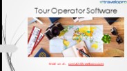 Tour Operator Software
