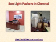 sunlight packers and movers in chennai