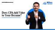 How CPA Can Boost Your Career Prospects.