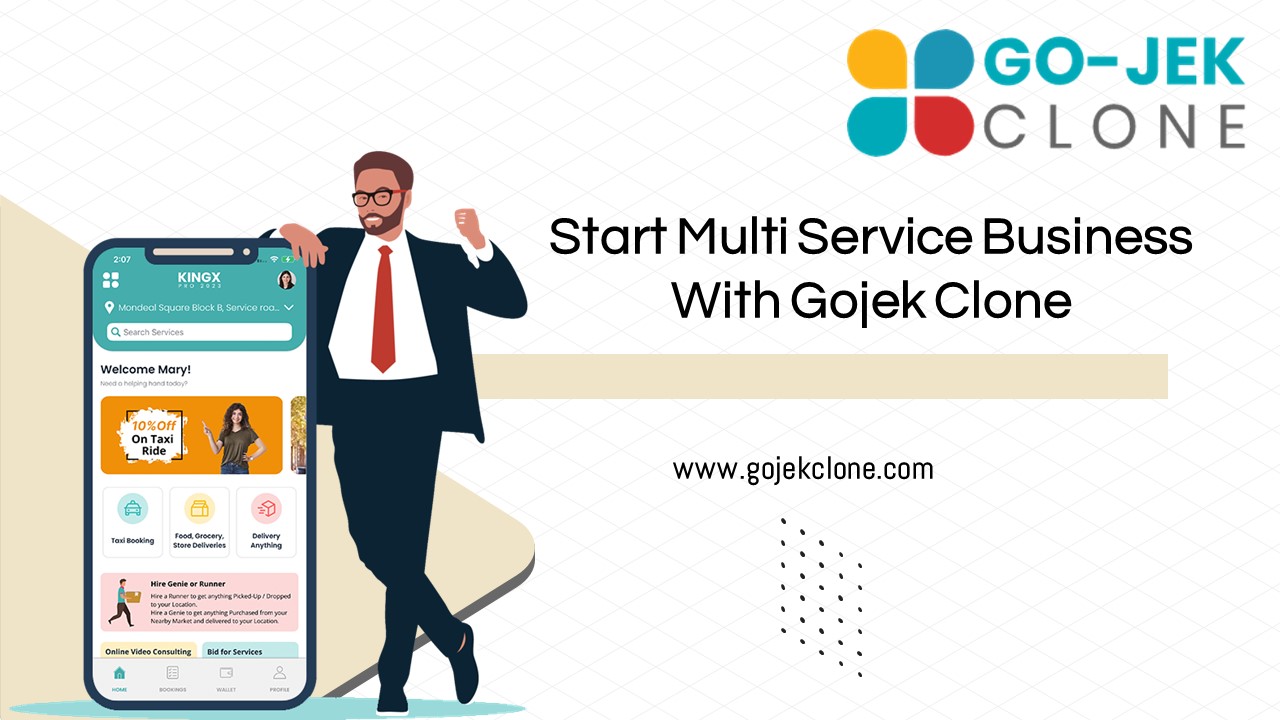 Start Multi Service Business with Gojek Clone KingX Pro 2023