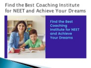 Best Coaching Institute for NEET