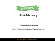 Risk Advisory