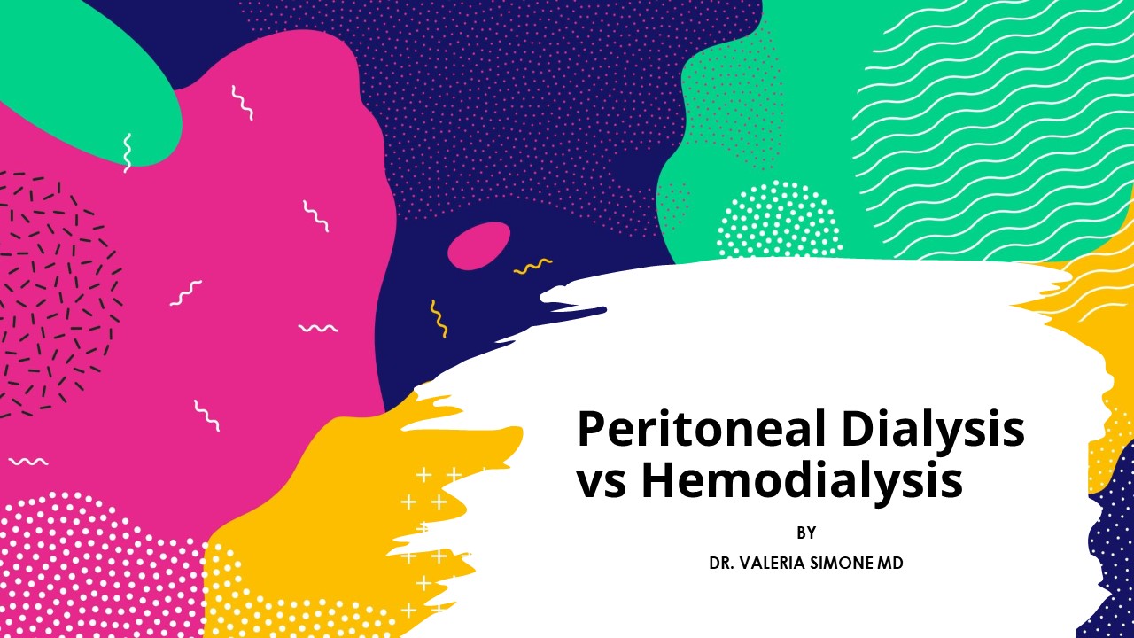 PPT Peritoneal Dialysis vs Hemodialysis PowerPoint presentation