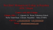 Best Hotel Management College in Rajasthan AHA Udaipur (3)