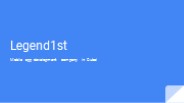 Legend1st - SEO services in Dubai