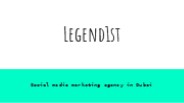 Legend1st - Social media agency Dubai