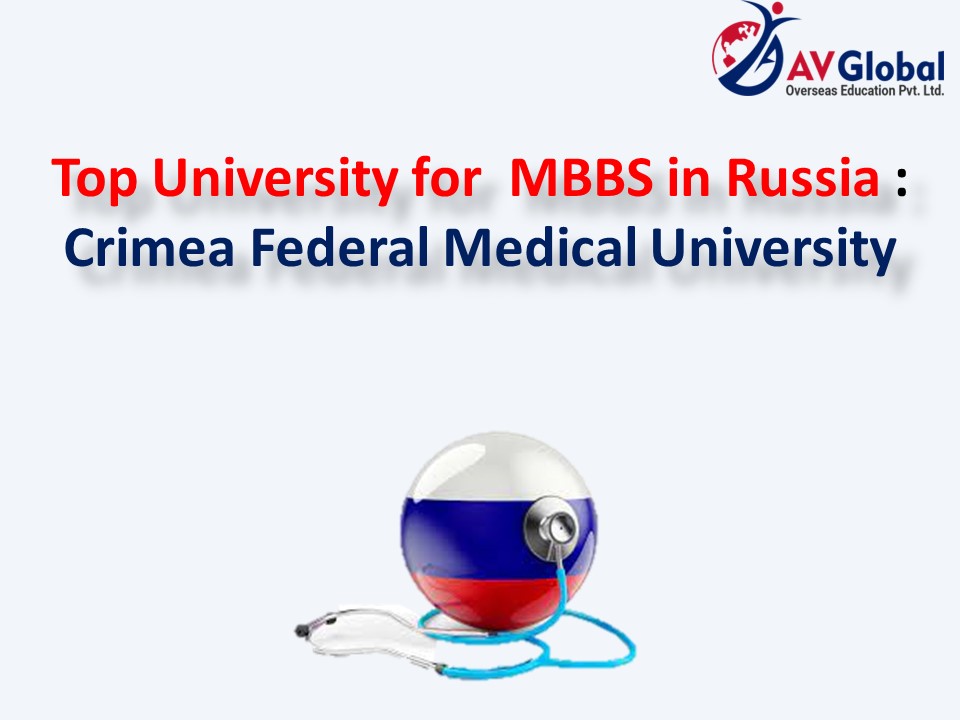 Top University for  MBBS in Russia: Crimea Federal Medical University