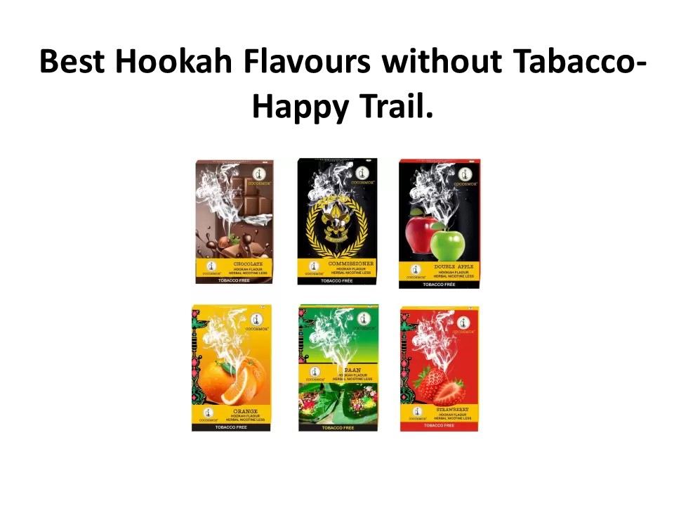 Best Hookah Flavours without Tobacco- Happy Trail.