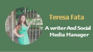 Teresa Fata - A writer And Social Media Manager