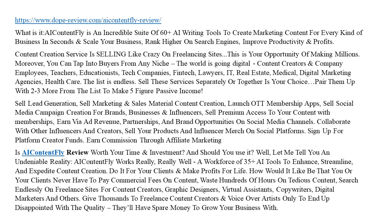 presentation player overlay