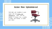 Acton_Non Upholstered