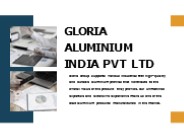 Aluminium products manufacturers