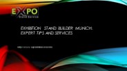 exhibition stand builder in Munich