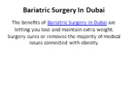 Bariatric Surgery in Dubai (1)