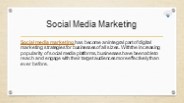 Social Media Marketing