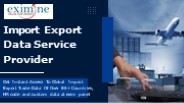 USA Import Export Data Service Provider