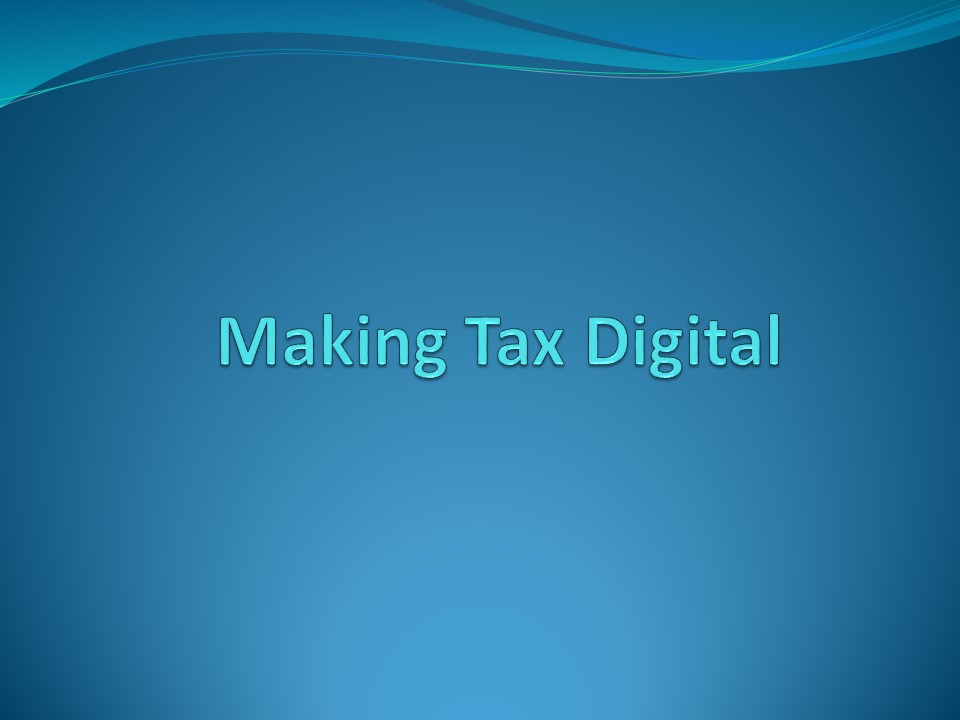 Making Tax Digital - Moneypex