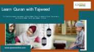 Learn Quran with Tajweed