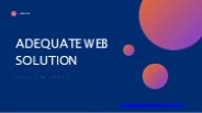 Adequate Web Solution's Digital Marketing Services