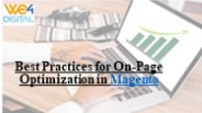 Best Practices for On-Page Optimization in Magento