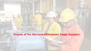 Purpose of The Mechanical Manpower Supply Singapore
