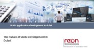 future of web development company in UAE