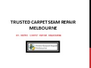 Leading Carpet Seam Repair Melbourne