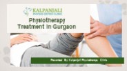 Advanced Physiotherapy Treatment in Gurgaon