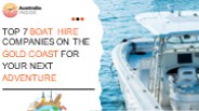 Boat Hire Gold Coast