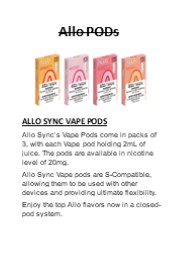 Allo PODs
