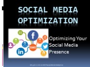 social media optimization in digital marketing training