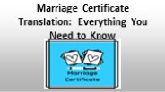 Marriage Certificate Translation: Everything You Need to Know