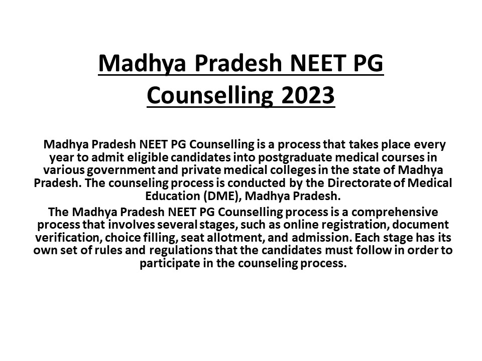 Madhya Pradesh NEET PG Counselling 2023 (1)