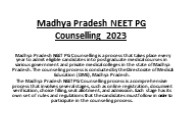 Madhya Pradesh NEET PG Counselling 2023 (1)