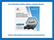 5 Benefits of Using Airport Transfer Service