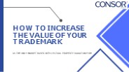 How to Increase the Value of Your Trademark