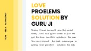Love Problem Solution by Guru Ji